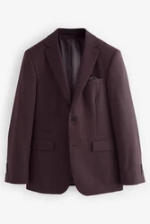 Next Strukturierter Wollsakko Slim Fit 