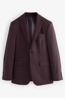 Next Strukturierter Wollsakko Slim Fit 