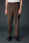 Next Anzughose aus Drillich im Relaxed Fit Khaki