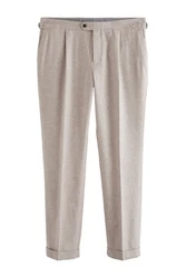 Next Anzughose aus Wollgemisch Beige/Braun/Khaki/Lila/Grau