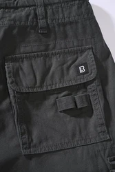 Brandit Cargohose Pure Slim Fit Pants Schwarz/Dunkelblau/Grau/Khaki