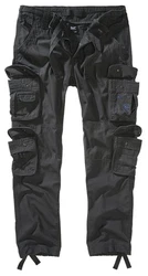 Brandit Cargohose Pure Slim Fit Pants Schwarz/Dunkelblau/Grau/Khaki