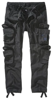 Brandit Cargohose Pure Slim Fit Pants Schwarz/Dunkelblau/Grau/Khaki