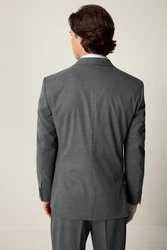 Next Baukastensakko im Slim Fit Hellgrau/Grau/Dunkelgrau
