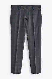 Anzughose Karierter Anzug im Slim-Fit: Hose (1-tlg)