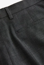 Next Anzughose Karierter Anzug im Slim-Fit Dunkelgrau/Grau/Schwarz
