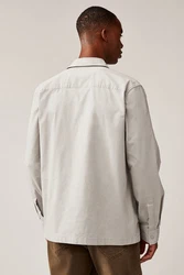 Next Outdoorhemd Hemdjacke mit Reißverschluss Khaki/Beige