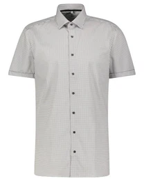 Langarmhemd Herren Hemd LEVEL FIVE Body Fit Kurzarm (1-tlg)