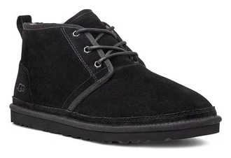 UGG Neumel Schnürboots Chukka Boot Schwarz