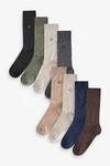 Next Herrensocken mit Stickerei 