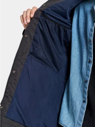 Didriksons Funktionsparka ANDREAS USX PARKA Dunkelgrau/Dunkelblau/Grau