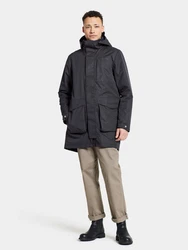 Didriksons Funktionsparka ANDREAS USX PARKA Dunkelgrau/Dunkelblau/Grau