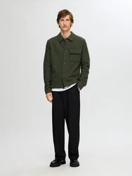 SELECTED HOMME Strickjacke SLHNEALY LS KNIT SHIRT JACKET NOOS 