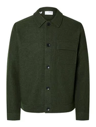 SELECTED HOMME Strickjacke SLHNEALY LS KNIT SHIRT JACKET NOOS 