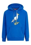 Derbe Sweatshirt Hoodie Sturmmöwe Blau/Hellblau