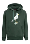 Derbe Sweatshirt Hoodie Sturmmöwe Dunkelgrün/Grün/Türkis