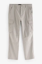 Next Cargohose Straight Fit Stretch-Cargohose (2-tlg) 