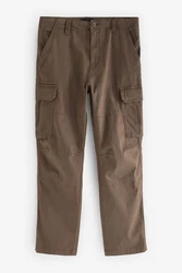 Next Cargohose Straight Fit Stretch-Cargohose (2-tlg) 