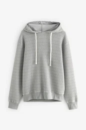 Kapuzensweatshirt Premium Hoodie mit Struktur (1-tlg)