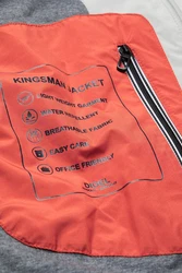 Digel Funktionsjacke Kingsman (1-St) Grau/Khaki/Weiß/Beige/Braun