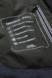 Digel Funktionsjacke Kingsman (1-St) Schwarz