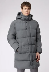 Roy Robson Winterjacke Puffermantel Grau/Hellgrau/Dunkelgrau