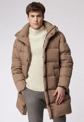 Roy Robson Winterjacke Puffermantel Beige/Braun