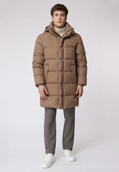 Roy Robson Winterjacke Puffermantel Beige/Braun