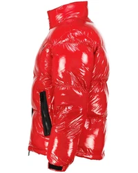 HUGO Steppjacke Biron2441 (1-St) Rot/Dunkelrot