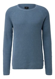 Rundhalspullover Casual (1-tlg) mit Rundhalsausschnitt, langarm, Feinstrick
