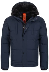 Indicode Winterjacke INBlaise Dunkelblau
