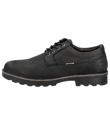 camel active Schnürschuh Schwarz/Dunkelgrau
