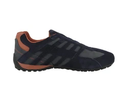 Geox UOMO SNAKE B Sneaker Dunkelblau/Blau/Hellblau/Rot