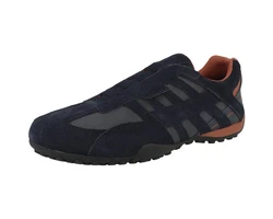Geox UOMO SNAKE B Sneaker Dunkelblau/Blau/Hellblau/Rot