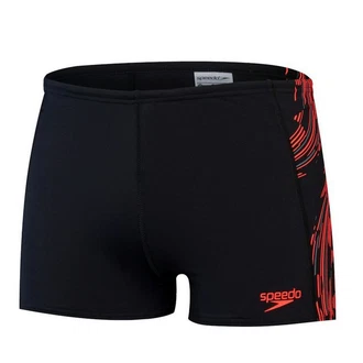 Speedo Badehose Mens Tech Aquashort Dunkelrot/Rot
