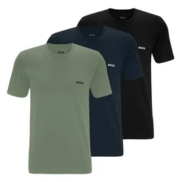 Unterziehshirt Classic T-Shirt (3-St) mit fein geripptem Rundhalsausschnitt