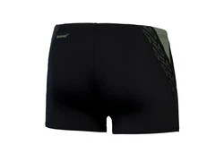 Speedo Badehose Hyperboom Splice Aquashort Schwarz/Blau/Dunkelblau/Grün