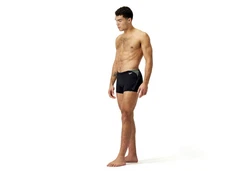 Speedo Badehose Hyperboom Splice Aquashort Schwarz/Blau/Dunkelblau/Grün
