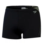 Speedo Badehose Hyperboom Splice Aquashort Schwarz/Blau/Dunkelblau/Grün
