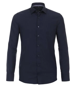 VENTI Businesshemd extra langer Arm uni Dunkelblau/Hellblau VENTI Businesshemd extra langer Arm uni Dunkelblau/Hellblau