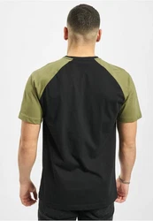 DEF T-Shirt Roy Dunkelgrün/Khaki
