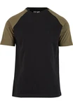 DEF T-Shirt Roy Dunkelgrün/Khaki