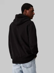 Calvin Klein Jeans Kapuzensweatshirt CHENILLE MONOLOGO HOODIE Schwarz