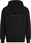 Calvin Klein Jeans Kapuzensweatshirt CHENILLE MONOLOGO HOODIE Schwarz