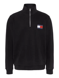 Tommy Jeans Sweatshirt TJM REG ENTRY HALF ZIP Mareknlogo 
