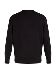 Tommy Hilfiger Strickpullover BT-PIMA ORG CTN CASHMERE VNCK-B Grün