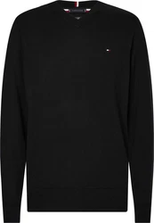 Tommy Hilfiger Strickpullover BT-PIMA ORG CTN CASHMERE VNCK-B Grün