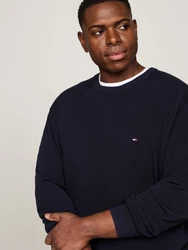 Tommy Hilfiger Big & Tall Pullover ESSENTIAL Dunkelblau