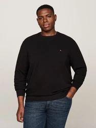 Tommy Hilfiger Big & Tall Pullover ESSENTIAL Schwarz