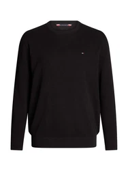 Tommy Hilfiger Big & Tall Pullover ESSENTIAL Schwarz